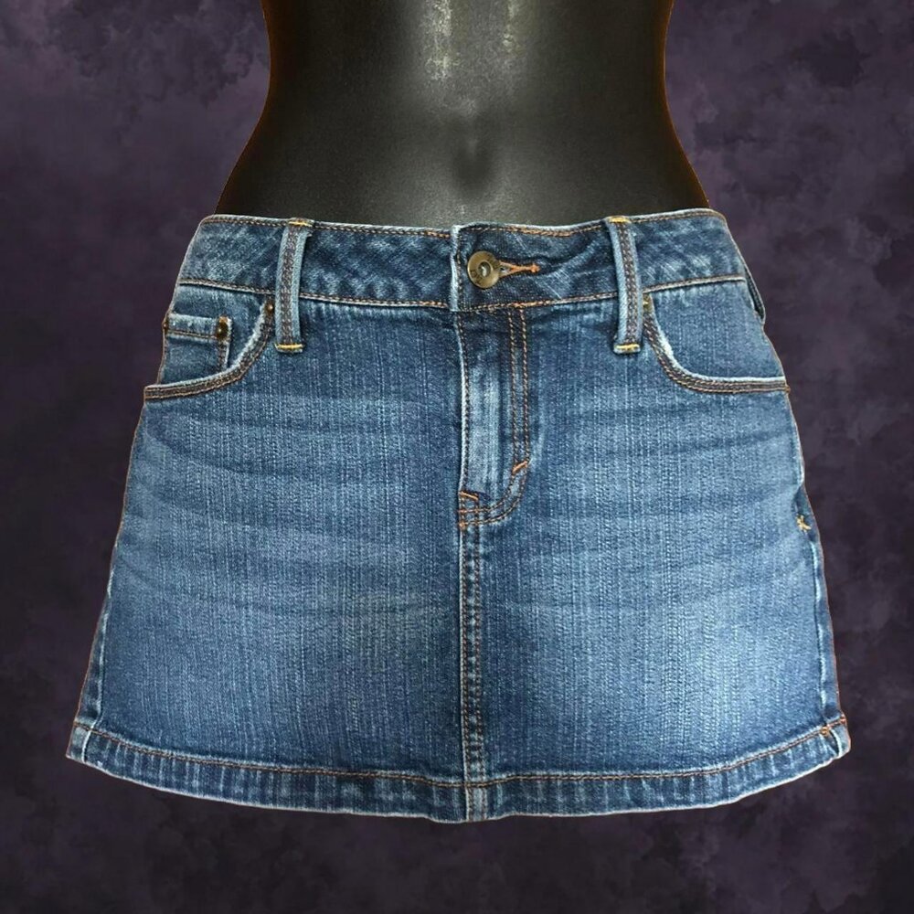 00s Tilt Pacsun Denim Mini Skirt